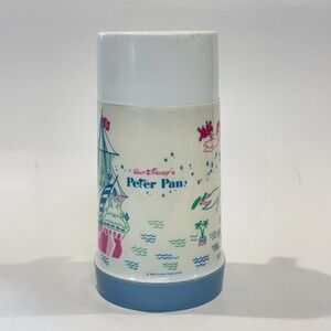 Vintage 1969 Aladdin Lunchbox Thermos Walt Disney's Peter Pan